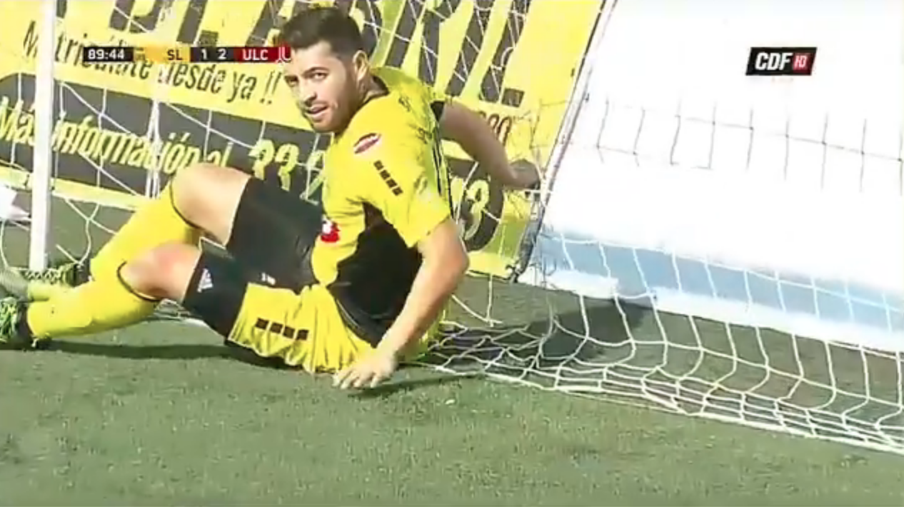 VIDEO| Para qué te traje: El grosero error del Pepe Rojas que le dio el triunfo a La Calera sobre San Luis