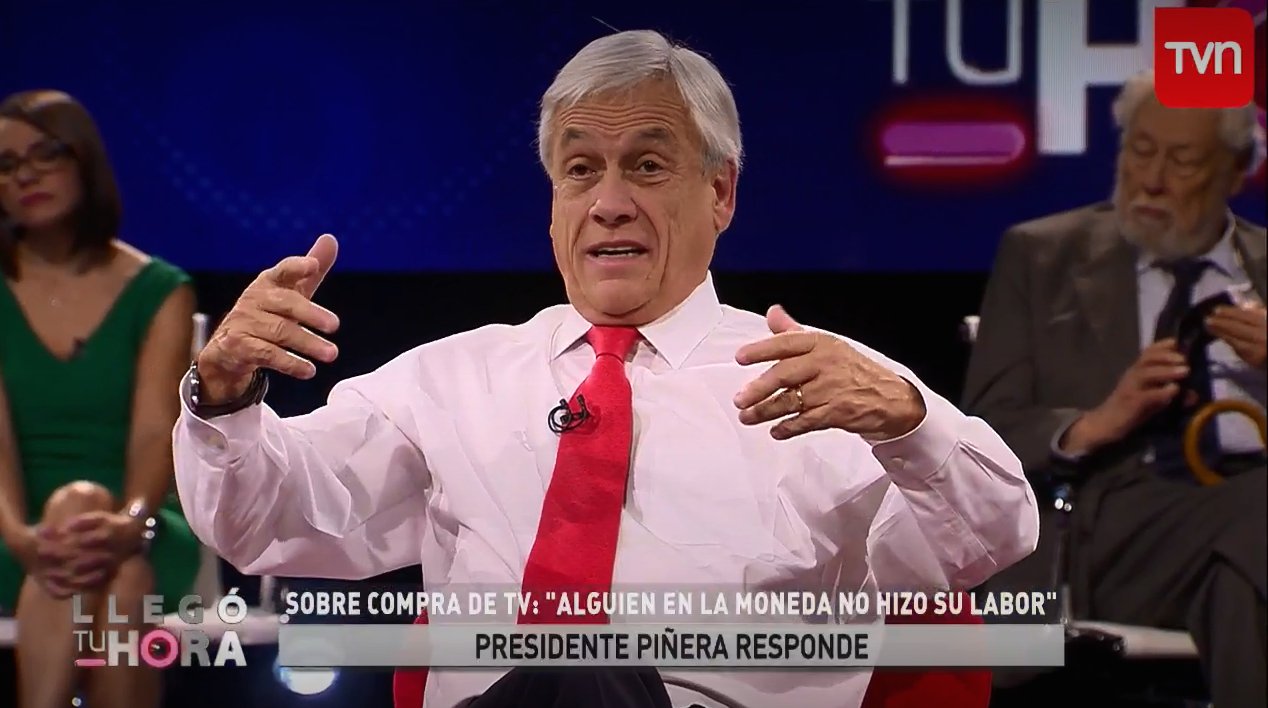 "Pudieron tendernos una trampa": La peculiar explicación de Piñera por compra de televisor de $8,8 millones