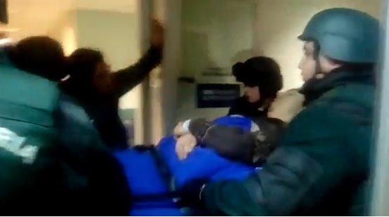 VIDEO| Machi Celestino Córdova es trasladado al Hospital Intercultural de Nueva Imperial