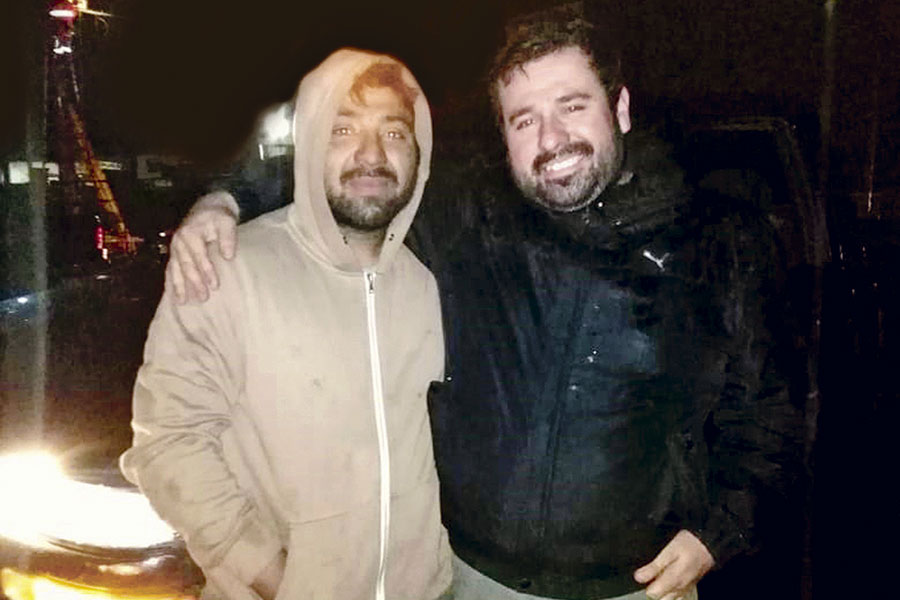 Habla Gerardo Cares, el "amigo gordo" que se tiró sobre un hombre para salvarlo del tornado