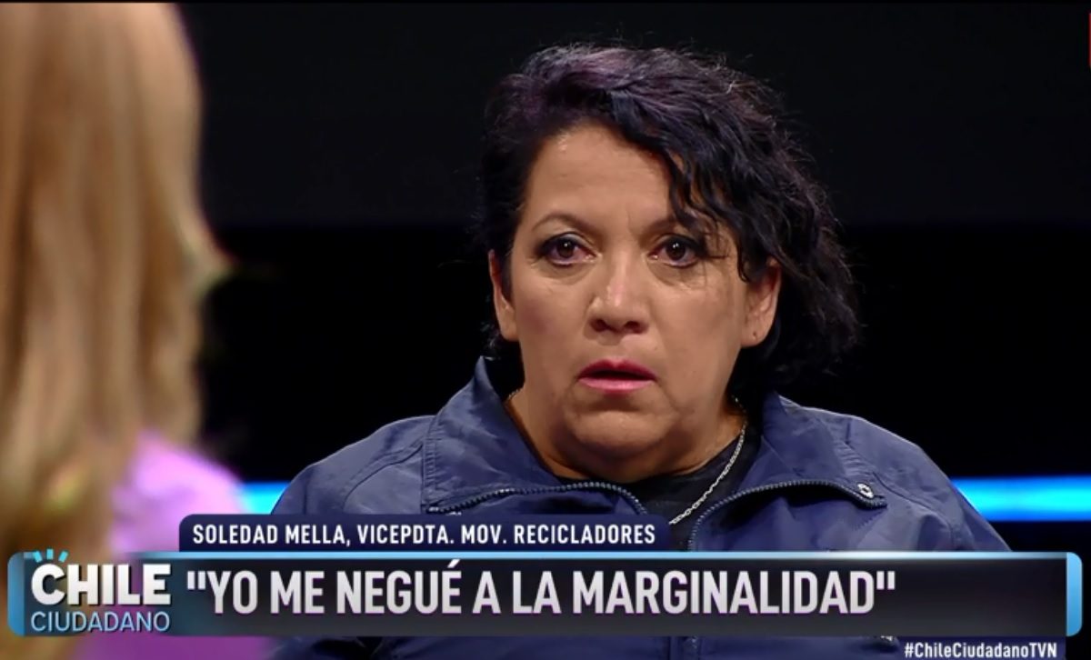 Las aplaudidas reflexiones de la recicladora Soledad Mella: 