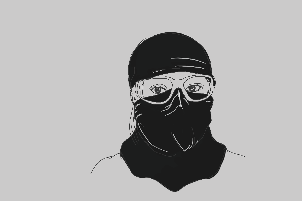 La capucha, la mascarilla y la máscara