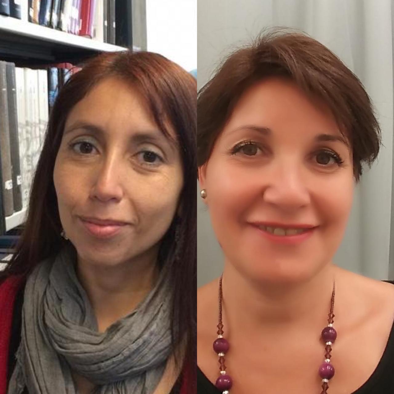 Marcela Cornejo y Karinna Fernández