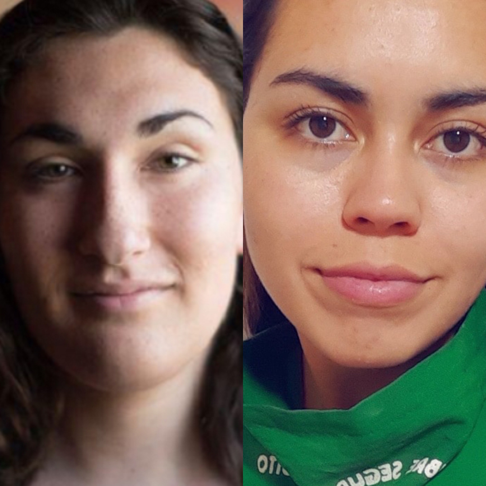Emilia Schneider y Natalia Arancibia