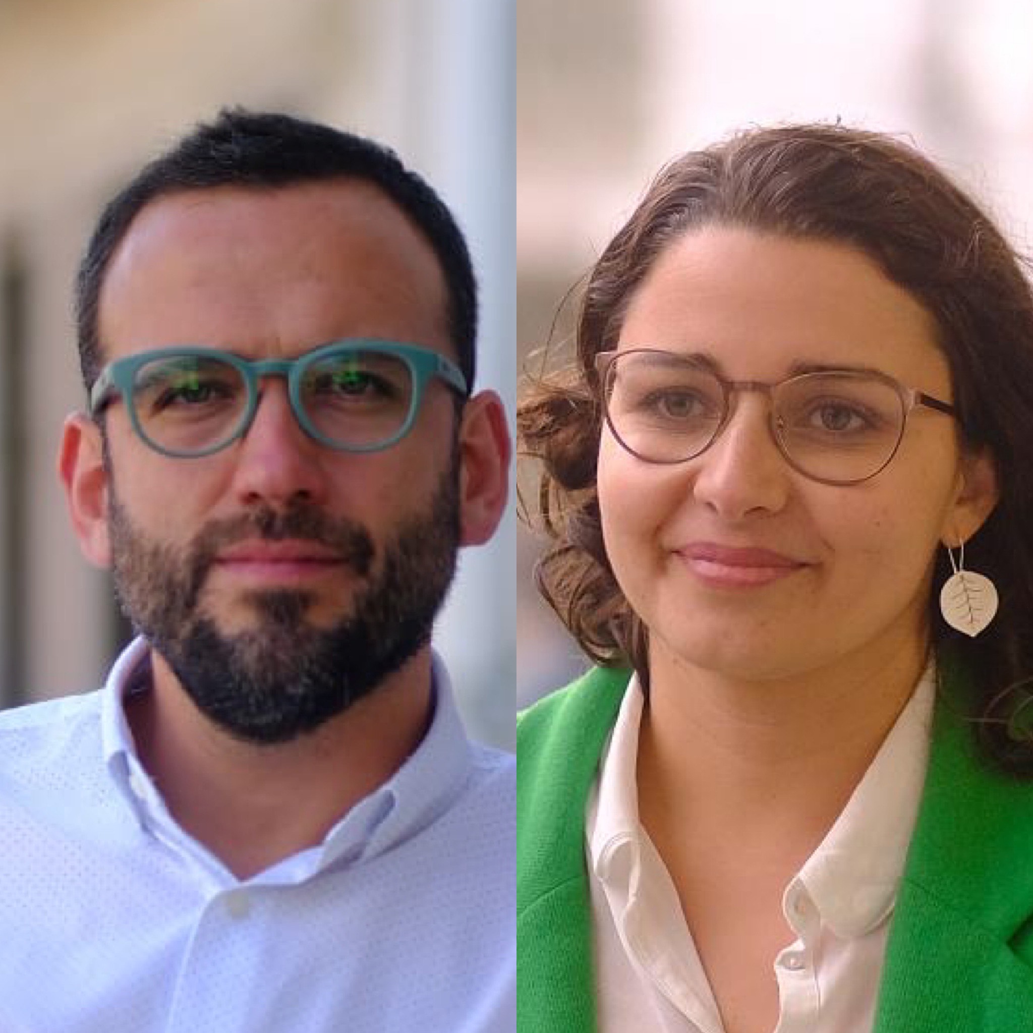 Pablo Vidal y Carla Amtmann
