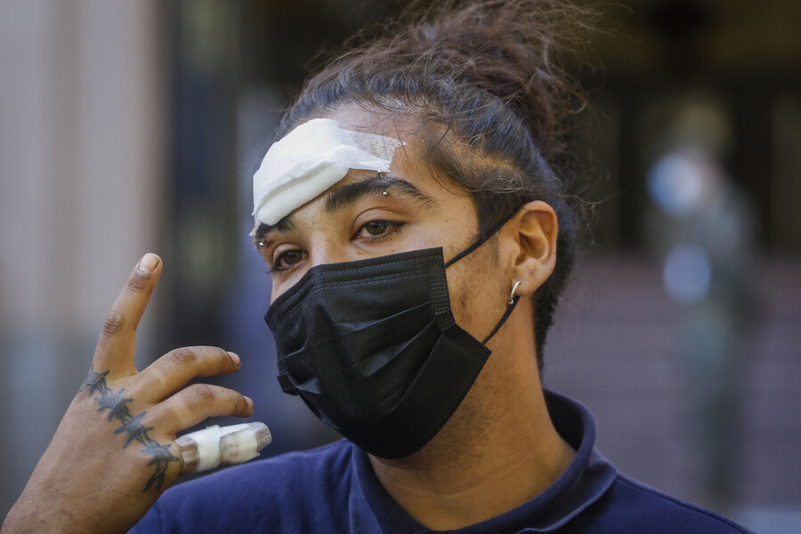 Habla ciclista que acusa a militares de agredirlo: 
