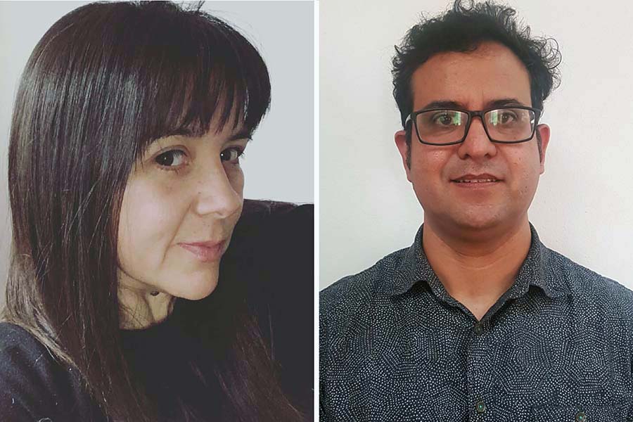 Carmen Luz Melo y Diego Moya