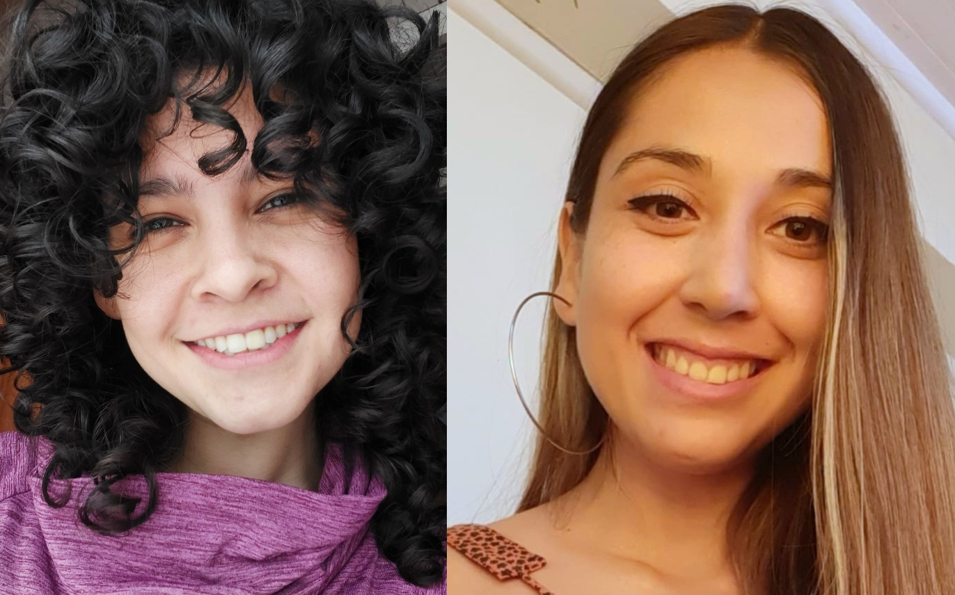 Javiera Calderón y Victoria Inzunza
