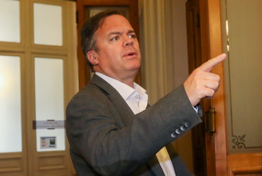 Matías Walker, senador del partido en formación Demócratas- Foto: Agencia Uno