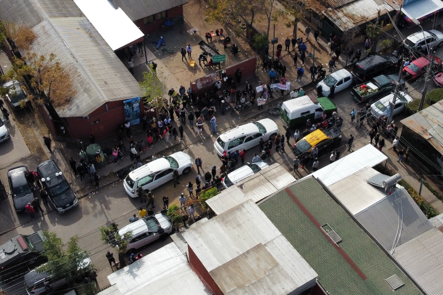 Funeral de adolescentes fallecidos en intento de portonazo demandó gran operativo de seguridad