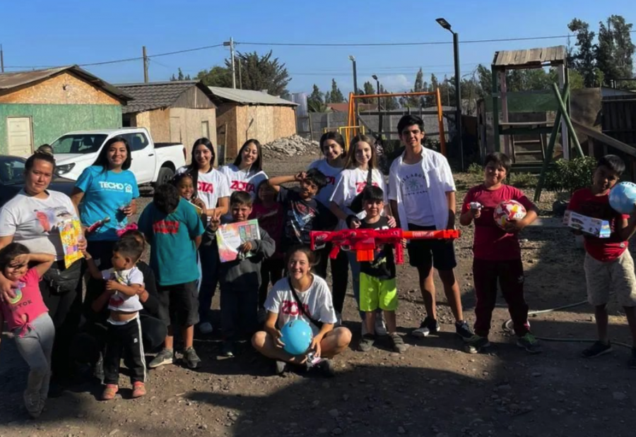 Campamento se suma a nueva solución sanitaria: Cabañas exteriores con lavabo, inodoro y ducha